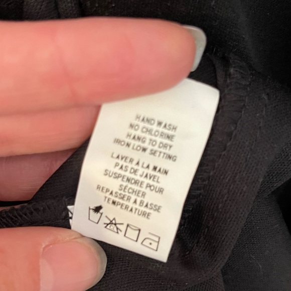 Vintage 90s Y2K black semi formal halter dress slip dress glitter - Picture 10 of 10